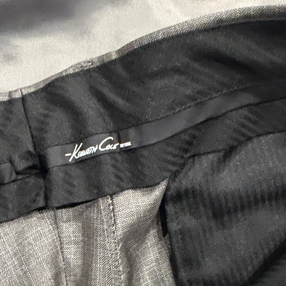 Kenneth Cole Classic Gray Men's Suit - Picture 4 of 4